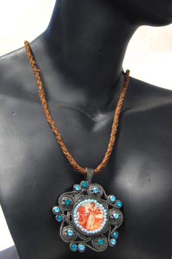 alisha - DIAMONTE NECKLACE-( TI 1100)